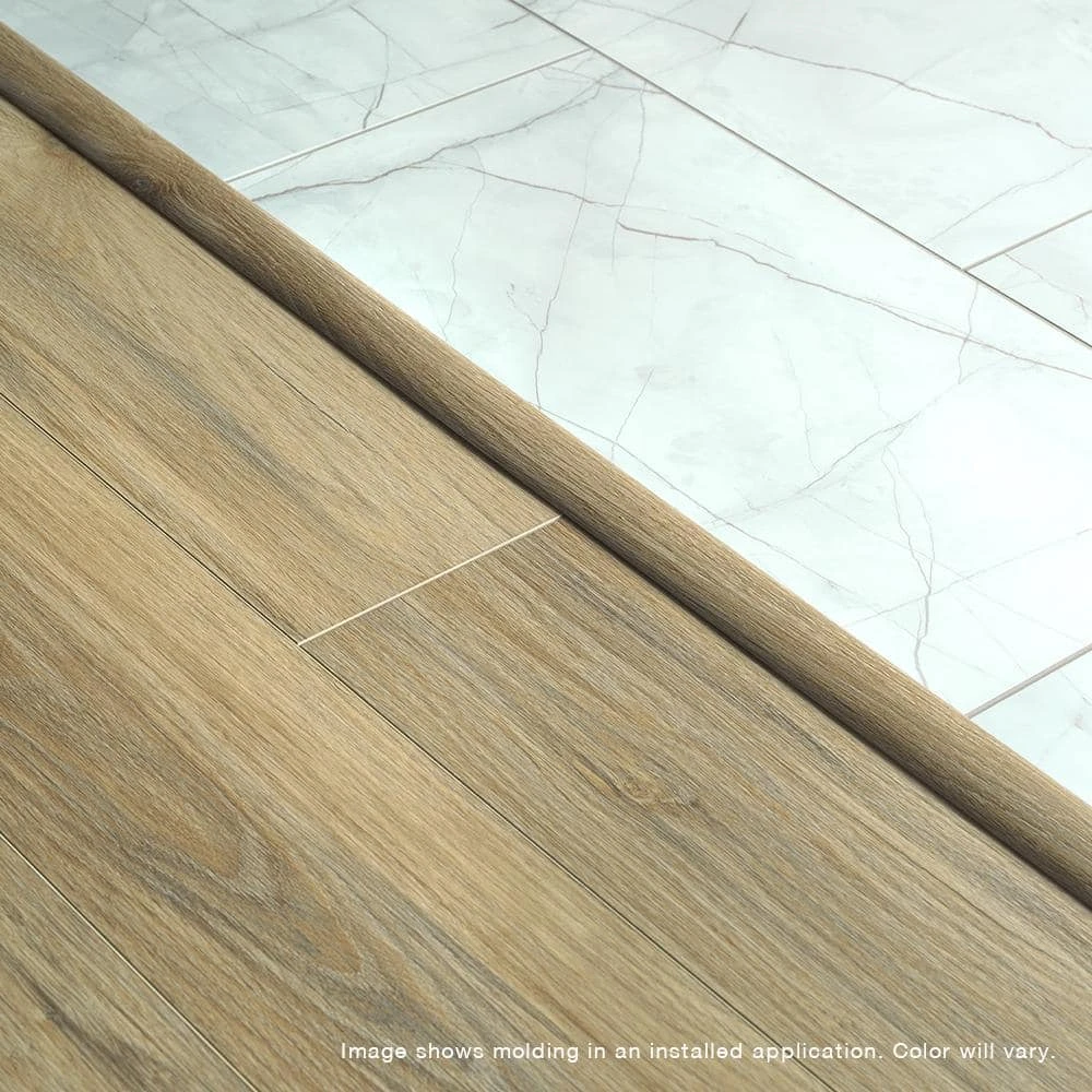 Hickory Angel Island 0.275 in. T x 1.85 in. W x 94.48 in. L Vinyl 3-in-1 Molding by Malibu Wide Plank 7 Hickory Angel Island 0.275 in. T x 1.85 in. W x 94.48 in. L Vinyl 3-in-1 Molding by Malibu Wide Plank - Image 5