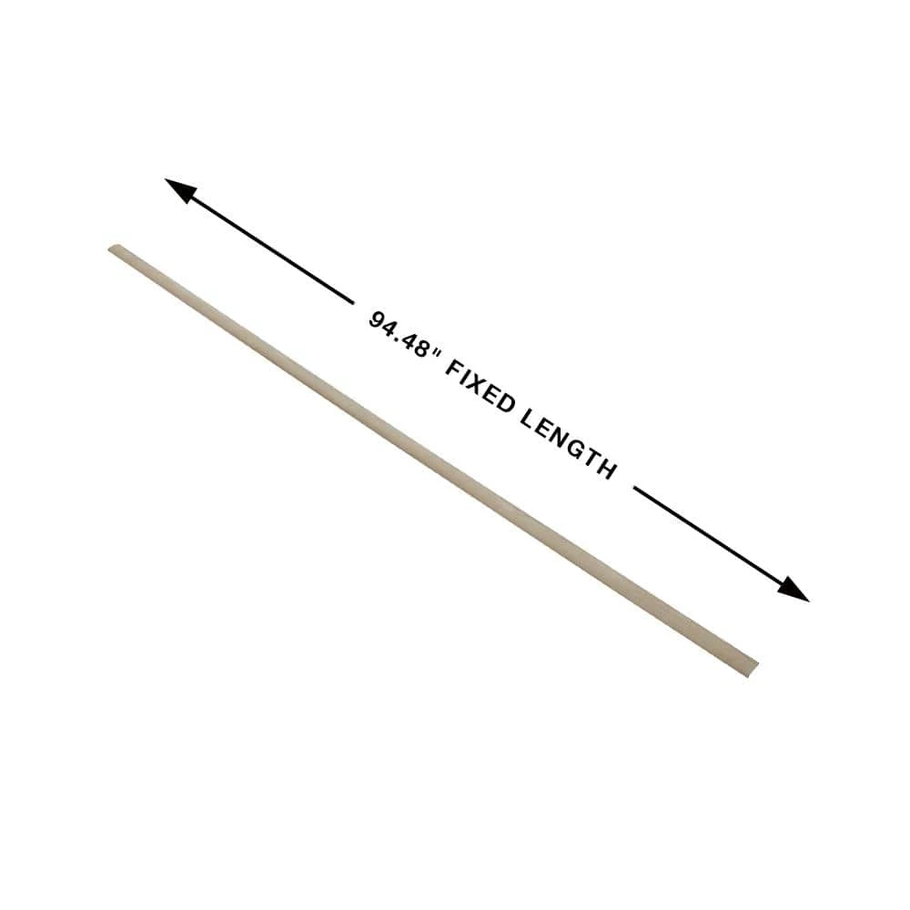 Hickory Angel Island 0.275 in. T x 1.85 in. W x 94.48 in. L Vinyl 3-in-1 Molding by Malibu Wide Plank 4 Hickory Angel Island 0.275 in. T x 1.85 in. W x 94.48 in. L Vinyl 3-in-1 Molding by Malibu Wide Plank - Image 2