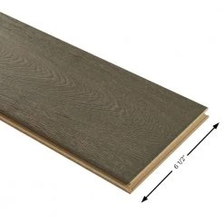 French Oak Baker 3/8 in. Thick x 6-1/2 in. Wide x Varying Length Engineered Click Hardwood Flooring (23.64 sq. ft./case) by Malibu Wide Plank -Malibu Wide Plank Shop baker malibu wide plank engineered hardwood hdmpcl145ef 44 1000