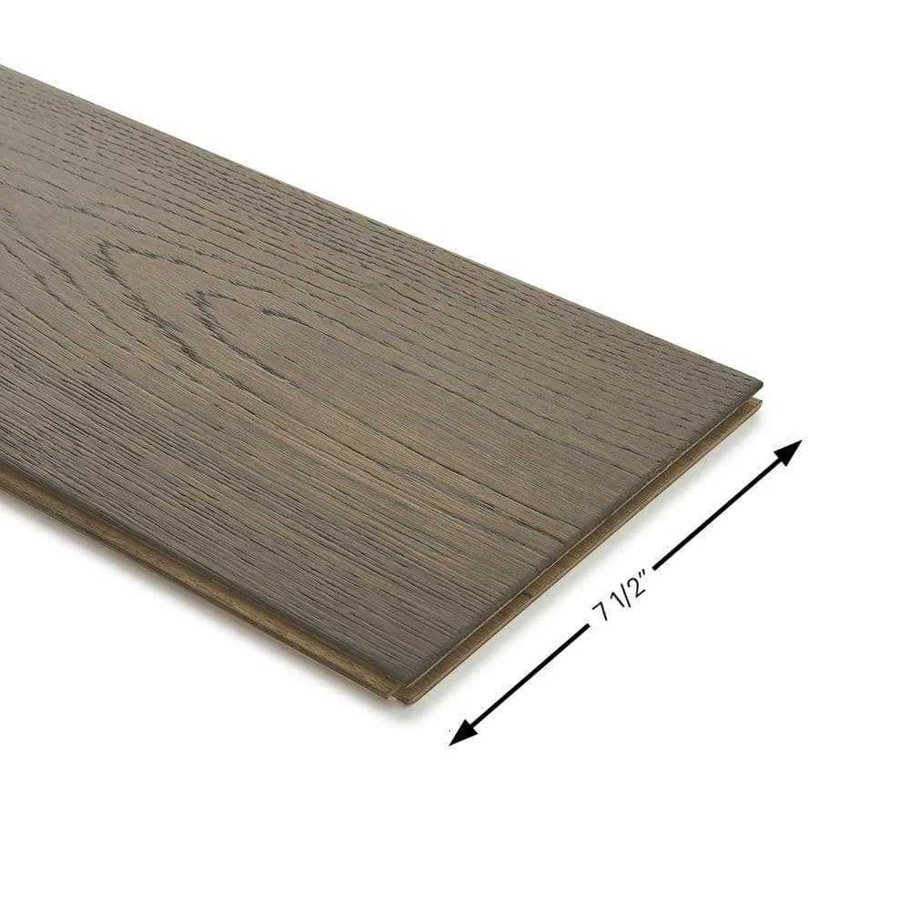 French Oak Baker 1/2 in. Thick x 7-1/2 in. Wide x Varying Length Engineered Hardwood Flooring (1,398.6 sq. ft./pallet) by Malibu Wide Plank 8 French Oak Baker 1/2 in. Thick x 7-1/2 in. Wide x Varying Length Engineered Hardwood Flooring (1,398.6 sq. ft./pallet) by Malibu Wide Plank - Image 6