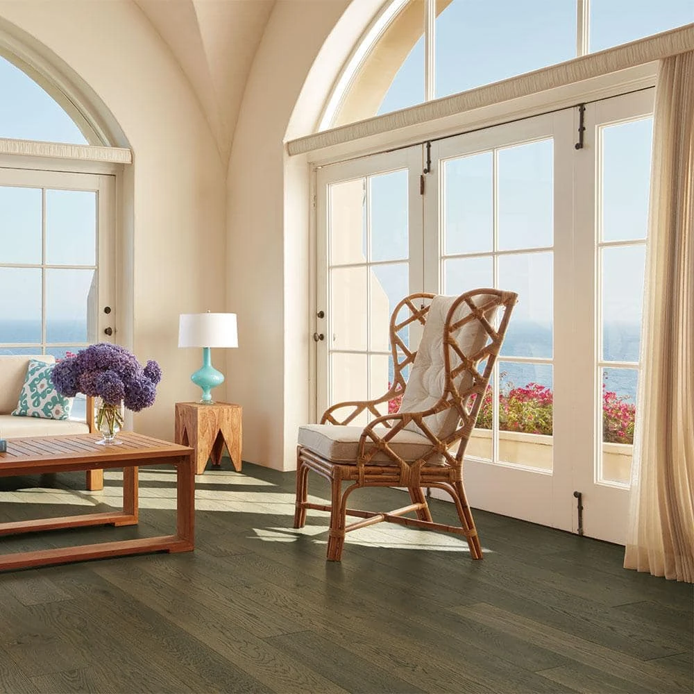 French Oak Baker 1/2 in. Thick x 7-1/2 in. Wide x Varying Length Engineered Hardwood Flooring (1,398.6 sq. ft./pallet) by Malibu Wide Plank 4 French Oak Baker 1/2 in. Thick x 7-1/2 in. Wide x Varying Length Engineered Hardwood Flooring (1,398.6 sq. ft./pallet) by Malibu Wide Plank - Image 2