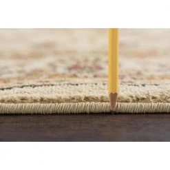 Elegance Floral Beige 8 ft. x 10 ft. Indoor Area Rug by Tayse Rugs -Malibu Wide Plank Shop beige tayse rugs area rugs elg5142 8x10 40 1000