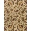 Impressions Ivory 8 ft. x 10 ft. Transitional Area Rug by Tayse Rugs