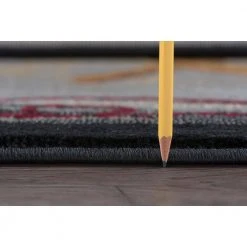 Nature Beige 5 ft. x 8 ft. Lodge Area Rug by Tayse Rugs 10 Nature Beige 5 ft. x 8 ft. Lodge Area Rug by Tayse Rugs -Malibu Wide Plank Shop beige tayse rugs area rugs ntr6582 5x8 c3 1000