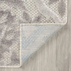 Oasis Floral Beige 5 ft. x 7 ft. Indoor/Outdoor Area Rug by Tayse Rugs -Malibu Wide Plank Shop beige tayse rugs outdoor rugs oas1521 5x7 4f 1000