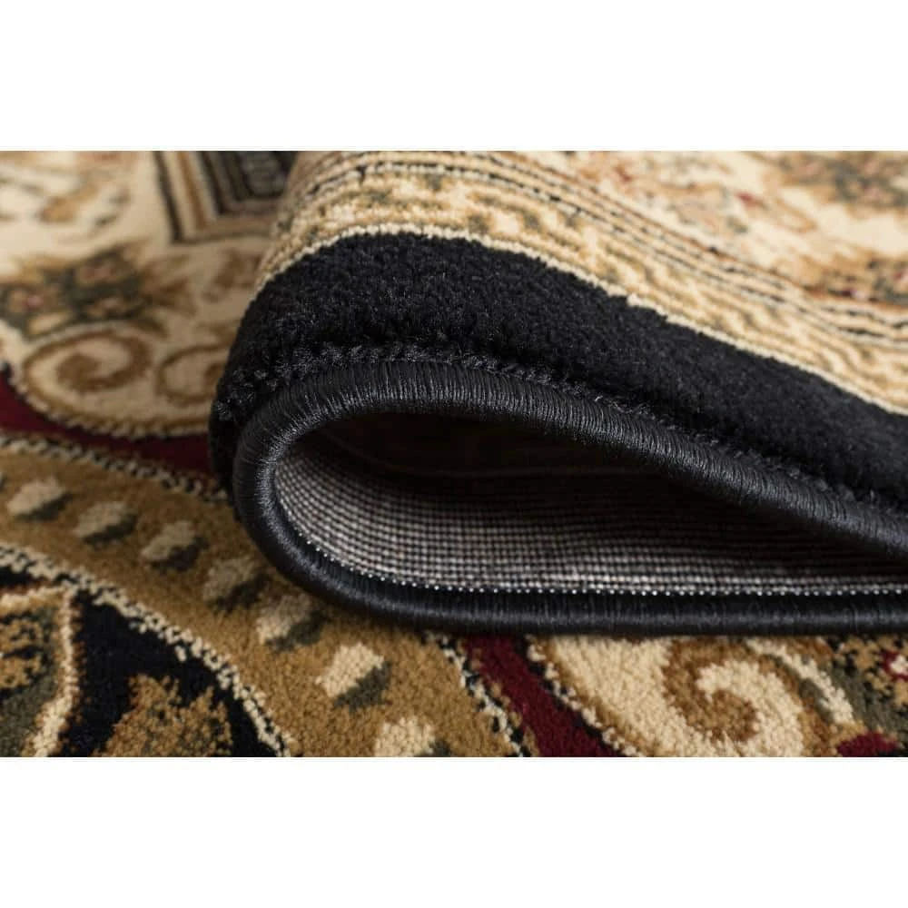 Sensation Oriental Black 11 ft. x 15 ft. Indoor Area Rug by Tayse Rugs 8 Sensation Oriental Black 11 ft. x 15 ft. Indoor Area Rug by Tayse Rugs - Image 6