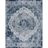 Diamond Medallion Blue 8 ft. x 10 ft. Indoor Area Rug by Tayse Rugs -Malibu Wide Plank Shop blue tayse rugs area rugs dia1301 8x10 64 1000