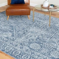 Maya Oriental Blue 9 ft. x 12 ft. Indoor Area Rug by Tayse Rugs 17 Maya Oriental Blue 9 ft. x 12 ft. Indoor Area Rug by Tayse Rugs -Malibu Wide Plank Shop blue tayse rugs area rugs may1206 9x12 31 1000