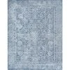 Maya Oriental Blue 9 ft. x 12 ft. Indoor Area Rug by Tayse Rugs -Malibu Wide Plank Shop blue tayse rugs area rugs may1206 9x12 64 1000