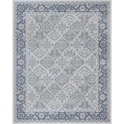 Nexus Oriental Blue 8 ft. x 10 ft. Indoor Area Rug by Tayse Rugs