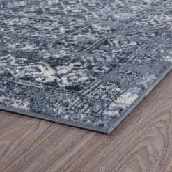 Nexus Persian Blue 9 ft. x 12 ft. Indoor Area Rug by Tayse Rugs -Malibu Wide Plank Shop blue tayse rugs area rugs nex1501 9x12 c3 1000
