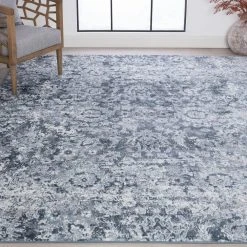 Nexus Floral Blue 8 ft. x 10 ft. Indoor Area Rug by Tayse Rugs 15 Nexus Floral Blue 8 ft. x 10 ft. Indoor Area Rug by Tayse Rugs -Malibu Wide Plank Shop blue tayse rugs area rugs nex1601 8x10 31 1000