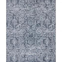 Nexus Floral Blue 8 ft. x 10 ft. Indoor Area Rug by Tayse Rugs
