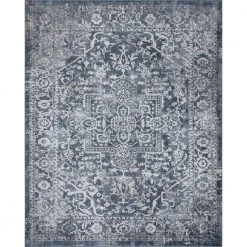 Nexus Oriental Blue 5 ft. x 7 ft. Indoor Area Rug by Tayse Rugs