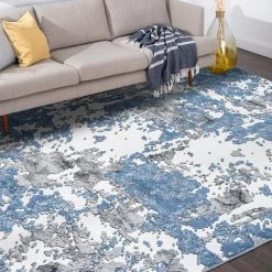 Wyatt Abstract Blue 9 ft. x 12 ft. Indoor Area Rug by Tayse Rugs 17 Wyatt Abstract Blue 9 ft. x 12 ft. Indoor Area Rug by Tayse Rugs -Malibu Wide Plank Shop blue tayse rugs area rugs wyt1006 9x12 31 1000