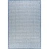 Denver Basketweave Blue 9 ft. x 12 ft. Indoor/Outdoor Area Rug by Tayse Rugs -Malibu Wide Plank Shop blue tayse rugs outdoor rugs den1002 9x12 64 1000