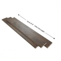 French Oak Bodega 3/8 in. T x 6-1/2 in. W x Varying L Engineered Click Hardwood Flooring (23.64 sq. ft./case) by Malibu Wide Plank -Malibu Wide Plank Shop bodega malibu wide plank engineered hardwood hdmrcl258ef 1f 1000