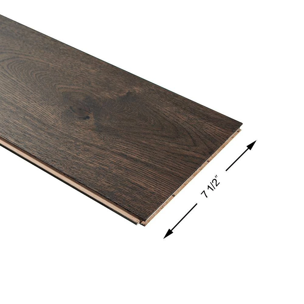 French Oak Bodega 1/2 in. Thick x 7-1/2 in. Wide x Varying Length Engineered Hardwood Flooring (1,399.2 sq. ft./pallet) by Malibu Wide Plank 8 French Oak Bodega 1/2 in. Thick x 7-1/2 in. Wide x Varying Length Engineered Hardwood Flooring (1,399.2 sq. ft./pallet) by Malibu Wide Plank - Image 6