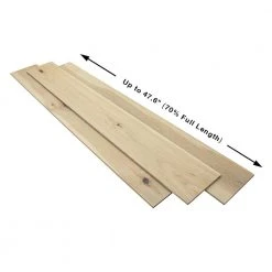 Hickory Camino 3/8 in. T x 6.5 in. W x Varying Length Engineered Click Lock Hardwood Flooring (23.64 sq.ft./case) by Malibu Wide Plank -Malibu Wide Plank Shop camino malibu wide plank engineered hardwood hdmpcl342ef 1f 1000