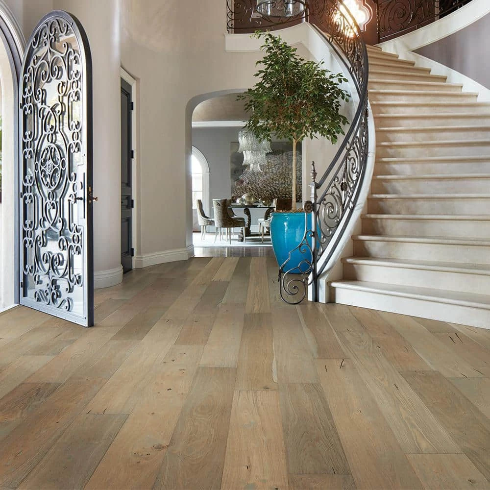 French Oak CASTLE ISLAND 9/16 in. T x 8.66 in. W x Varying Length Engineered Hardwood Flooring (1,357 sq. ft./pallet) by Malibu Wide Plank 4 French Oak CASTLE ISLAND 9/16 in. T x 8.66 in. W x Varying Length Engineered Hardwood Flooring (1,357 sq. ft./pallet) by Malibu Wide Plank - Image 2