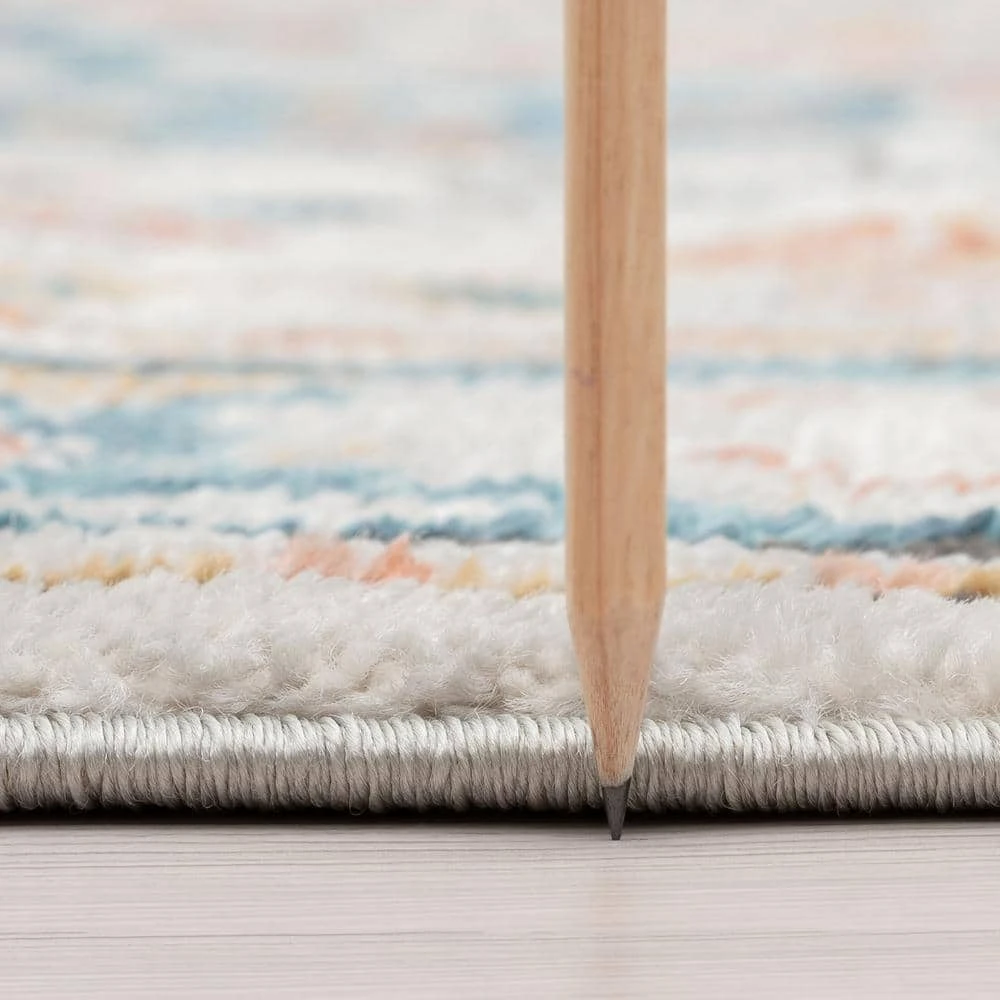 Anabel Medallion Cream 8 ft. x 10 ft. Indoor Area Rug by Tayse Rugs 4 Anabel Medallion Cream 8 ft. x 10 ft. Indoor Area Rug by Tayse Rugs - Image 2