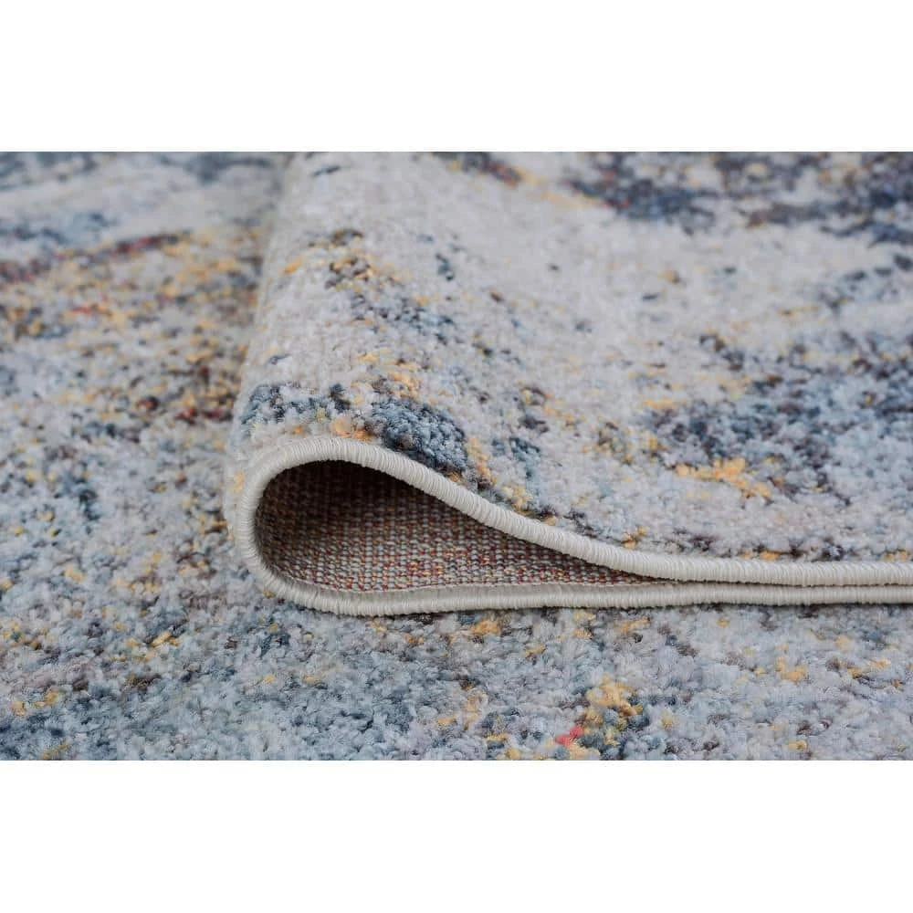 Barclay Abstract Cream 9 ft. x 12 ft. Indoor Area Rug by Tayse Rugs 8 Barclay Abstract Cream 9 ft. x 12 ft. Indoor Area Rug by Tayse Rugs - Image 6