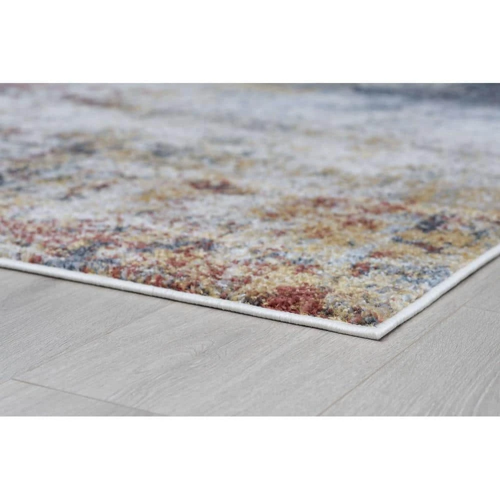 Barclay Abstract Cream 9 ft. x 12 ft. Indoor Area Rug by Tayse Rugs 6 Barclay Abstract Cream 9 ft. x 12 ft. Indoor Area Rug by Tayse Rugs - Image 4