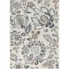 Madison Floral Cream 8 ft. x 10 ft. Indoor Area Rug by Tayse Rugs -Malibu Wide Plank Shop cream tayse rugs area rugs mdn4217 8x10 64 1000