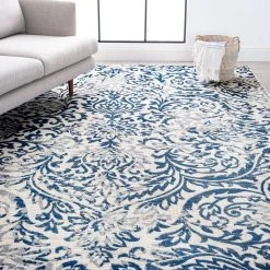 Madison Oriental Cream 8 ft. x 10 ft. Indoor Area Rug by Tayse Rugs -Malibu Wide Plank Shop cream tayse rugs area rugs mdn4517 8x10 44 1000