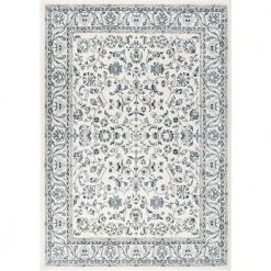 Madison Floral Cream 9 ft. x 13 ft. Indoor Area Rug by Tayse Rugs