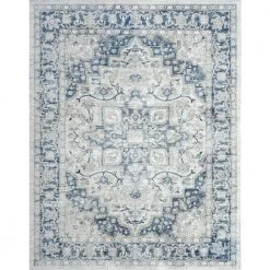 Palazzo Oriental Cream 8 ft. x 10 ft. Indoor Area Rug by Tayse Rugs