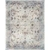 Palazzo Border Cream 8 ft. x 10 ft. Indoor Area Rug by Tayse Rugs 2 Palazzo Border Cream 8 ft. x 10 ft. Indoor Area Rug by Tayse Rugs -Malibu Wide Plank Shop cream tayse rugs area rugs plz2517 8x10 64 1000