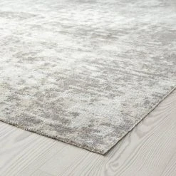 Palazzo Abstract Cream 5 ft. x 8 ft. Indoor Area Rug by Tayse Rugs -Malibu Wide Plank Shop cream tayse rugs area rugs plz2617 5x8 c3 1000