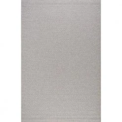Serenity Solid Cream 8 ft. x 10 ft. Indoor/Outdoor Area Rug by Tayse Rugs