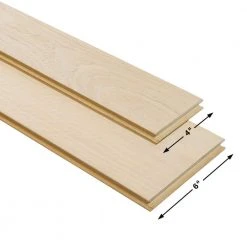 Hickory Crescent 3/8 in. T x 4 in. and 6 in. W x Varying L Engineered Click Hardwood Flooring (19.84 sq. ft./case) by Malibu Wide Plank 13 Hickory Crescent 3/8 in. T x 4 in. and 6 in. W x Varying L Engineered Click Hardwood Flooring (19.84 sq. ft./case) by Malibu Wide Plank -Malibu Wide Plank Shop crescent malibu wide plank engineered hardwood hdmscl438ef 44 1000