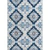 Madison Floral Dark Blue 8 ft. x 10 ft. Indoor Area Rug by Tayse Rugs -Malibu Wide Plank Shop dark blue tayse rugs area rugs mdn4107 8x10 64 1000