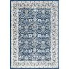 Madison Floral Dark Blue 8 ft. x 10 ft. Indoor Area Rug by Tayse Rugs -Malibu Wide Plank Shop dark blue tayse rugs area rugs mdn4407 8x10 64 1000
