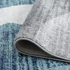 Jaize Abstract Dark Gray 8 ft. x 10 ft. Indoor Area Rug by Tayse Rugs -Malibu Wide Plank Shop dark gray tayse rugs area rugs jze1441 8x10 1f 1000