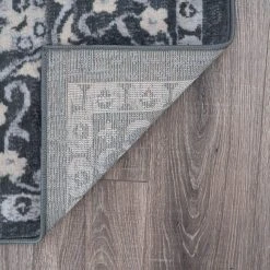 Madison Medallion Dark Gray 8 ft. x 10 ft. Indoor Area Rug by Tayse Rugs -Malibu Wide Plank Shop dark gray tayse rugs area rugs mdn3841 8x10 1f 1000