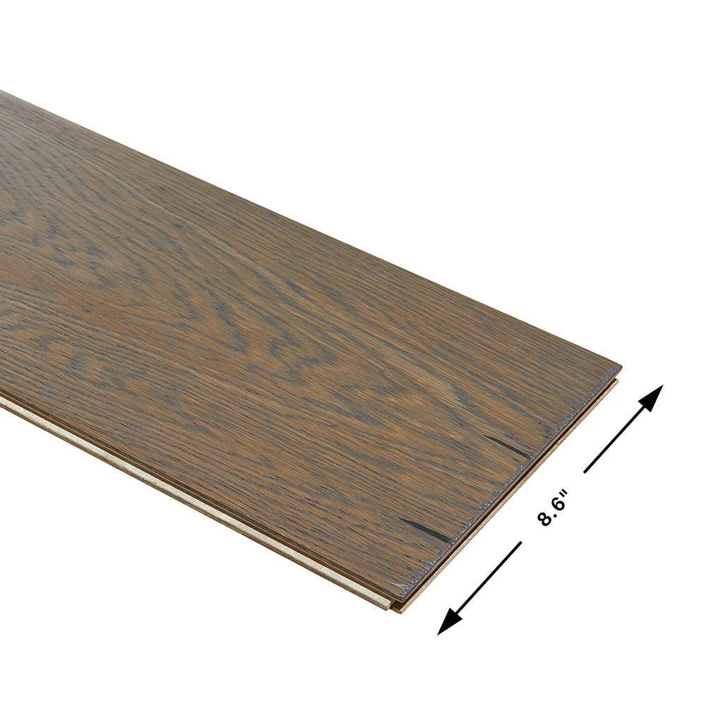 French Oak DAYTONA 9/16 in. Thick x 8.66 in. Wide x Varying Length Engineered Hardwood Flooring (1,357 sq. ft./pallet) by Malibu Wide Plank 8 French Oak DAYTONA 9/16 in. Thick x 8.66 in. Wide x Varying Length Engineered Hardwood Flooring (1,357 sq. ft./pallet) by Malibu Wide Plank - Image 6