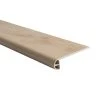 French Oak Del Prado 0.944 in. T x 4.527 in. W x 94.48 in. Vinyl Flush Stair Nose Molding by Malibu Wide Plank -Malibu Wide Plank Shop del prado malibu wide plank vinyl trim hdmlcl296 fsn 64 1000