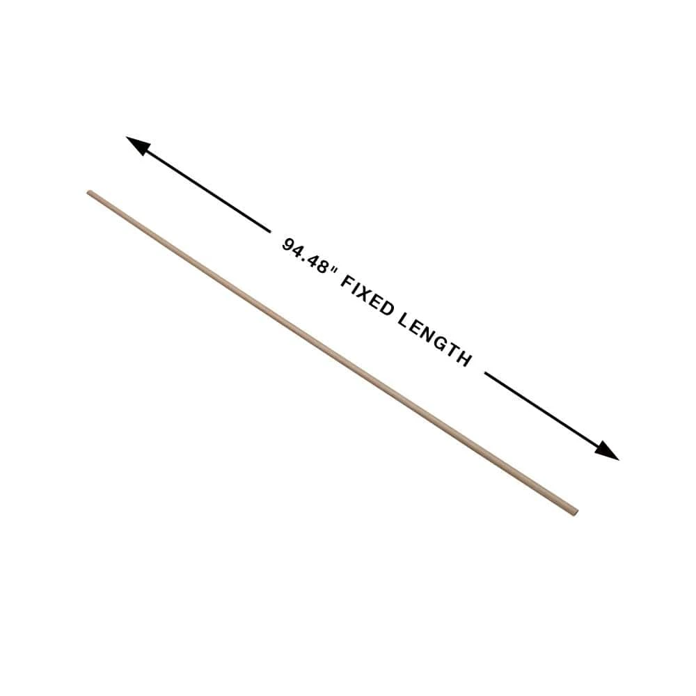 French Oak Fairfax 0.59 in. T x 1.023 in. W x 94.48 in. L Quarter Round by Malibu Wide Plank 4 French Oak Fairfax 0.59 in. T x 1.023 in. W x 94.48 in. L Quarter Round by Malibu Wide Plank - Image 2