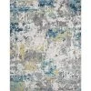 Dynamic Abstract Gold 8 ft. x 10 ft. Indoor Area Rug by Tayse Rugs -Malibu Wide Plank Shop gold tayse rugs area rugs dyn1011 8x10 64 1000