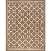 Eco Geometric Gold 9 ft. x 12 ft. Indoor/Outdoor Area Rug by Tayse Rugs -Malibu Wide Plank Shop gold tayse rugs outdoor rugs eco1303 9x12 64 1000