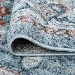 Wakefield Oriental Gray Blue 9 ft. x 12 ft. Indoor Area Rug by Tayse Rugs -Malibu Wide Plank Shop gray blue tayse rugs area rugs wfl4161 9x12 44 1000