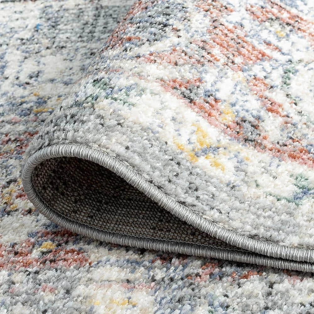 Addison Oriental Gray 8 ft. x 10 ft. Indoor Area Rug by Tayse Rugs 7 Addison Oriental Gray 8 ft. x 10 ft. Indoor Area Rug by Tayse Rugs - Image 5