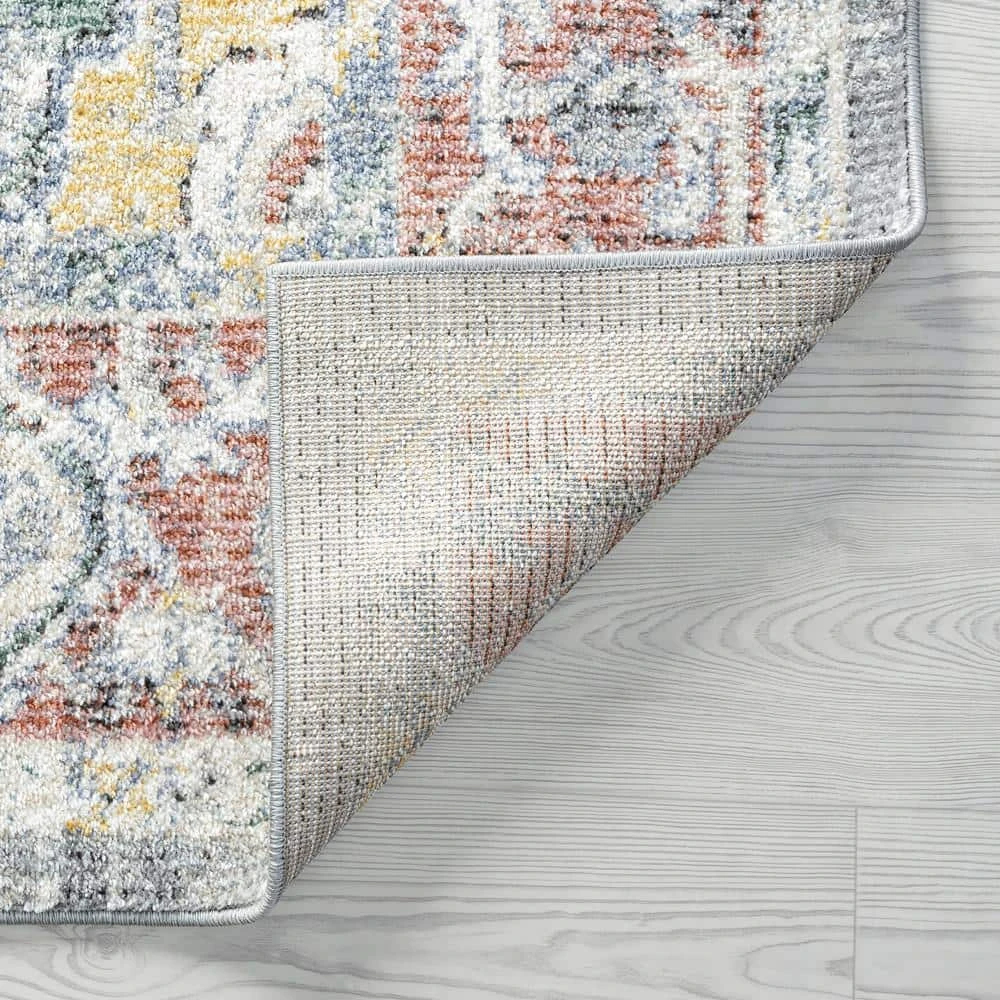 Addison Oriental Gray 8 ft. x 10 ft. Indoor Area Rug by Tayse Rugs 6 Addison Oriental Gray 8 ft. x 10 ft. Indoor Area Rug by Tayse Rugs - Image 4