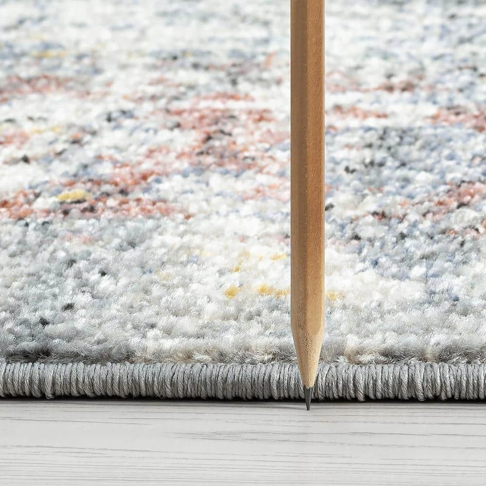 Addison Oriental Gray 8 ft. x 10 ft. Indoor Area Rug by Tayse Rugs 4 Addison Oriental Gray 8 ft. x 10 ft. Indoor Area Rug by Tayse Rugs - Image 2