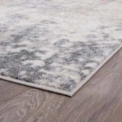 Diamond Abstract Gray 9 ft. x 12 ft. Indoor Area Rug by Tayse Rugs -Malibu Wide Plank Shop gray tayse rugs area rugs dia1100 9x12 c3 1000