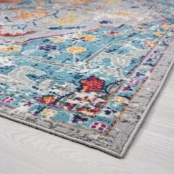 Dynamic Medallion Gray 8 ft. x 10 ft. Indoor Area Rug by Tayse Rugs 13 Dynamic Medallion Gray 8 ft. x 10 ft. Indoor Area Rug by Tayse Rugs -Malibu Wide Plank Shop gray tayse rugs area rugs dyn1509 8x10 c3 1000